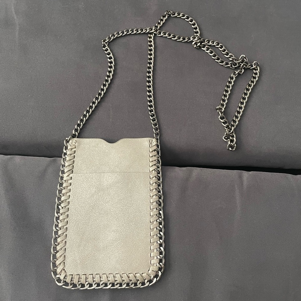 Silver crossbody!